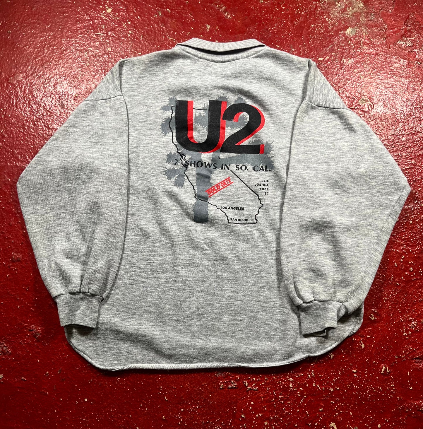 1987 U2 “Joshua Tree” Sweater