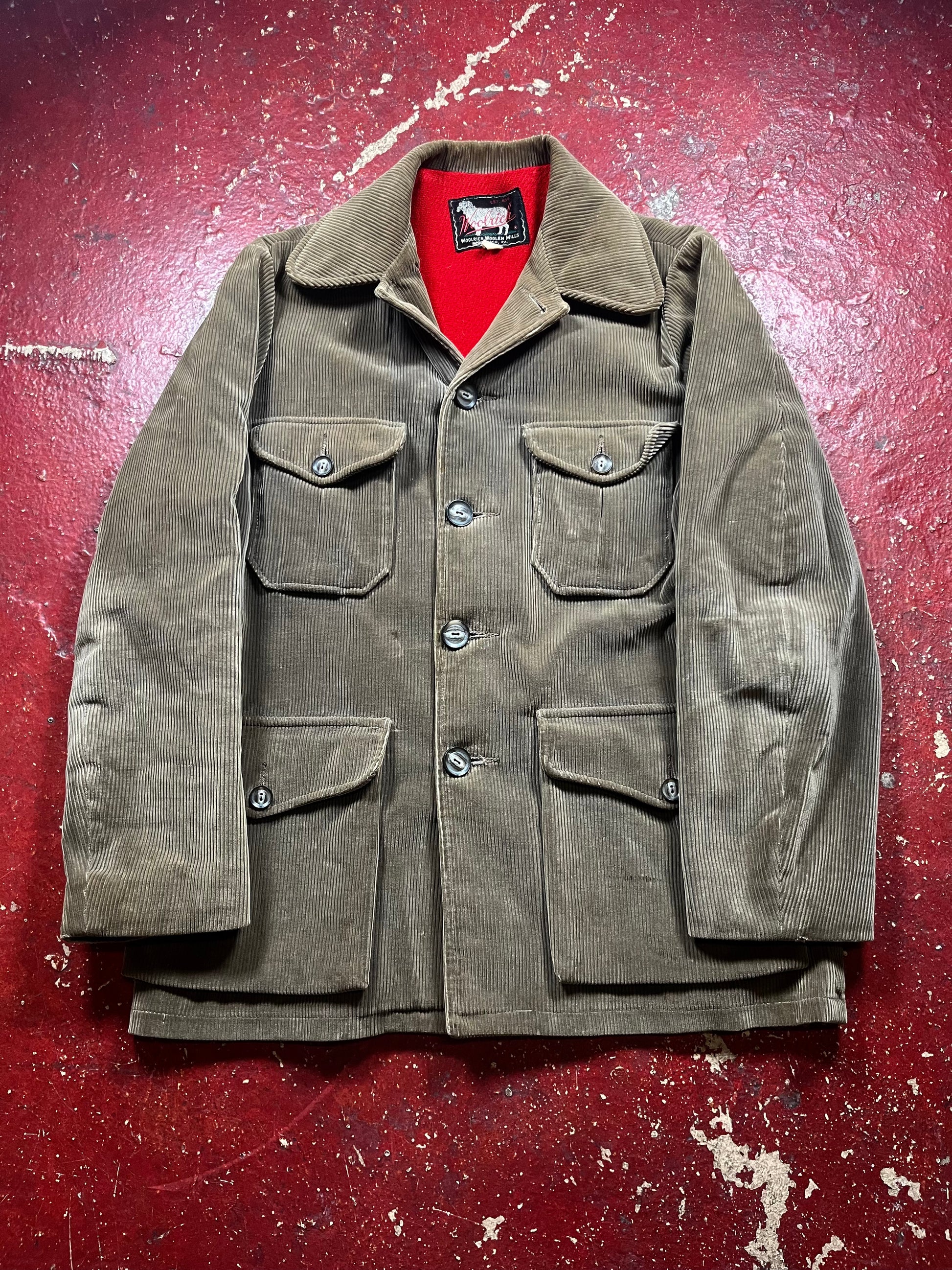 Woolrich corduroy cheap jacket