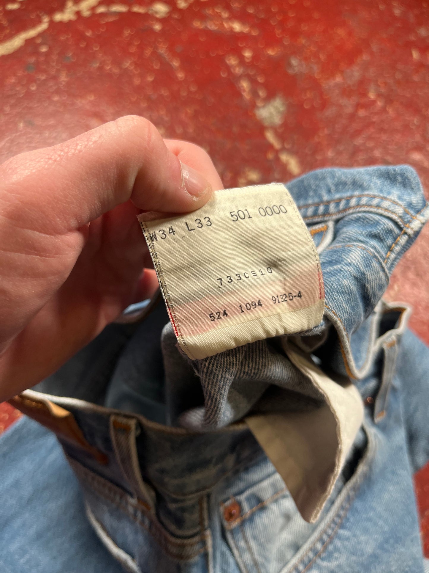 90s Levi 501s Jeans