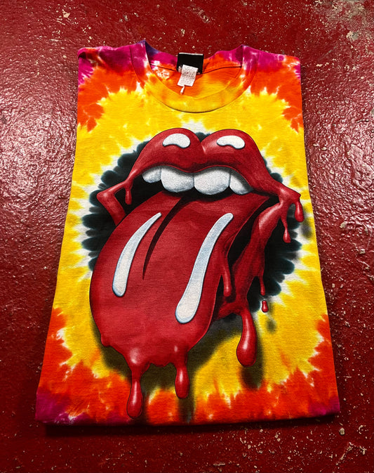 2000s Liquid Blue Rolling Stones Tee