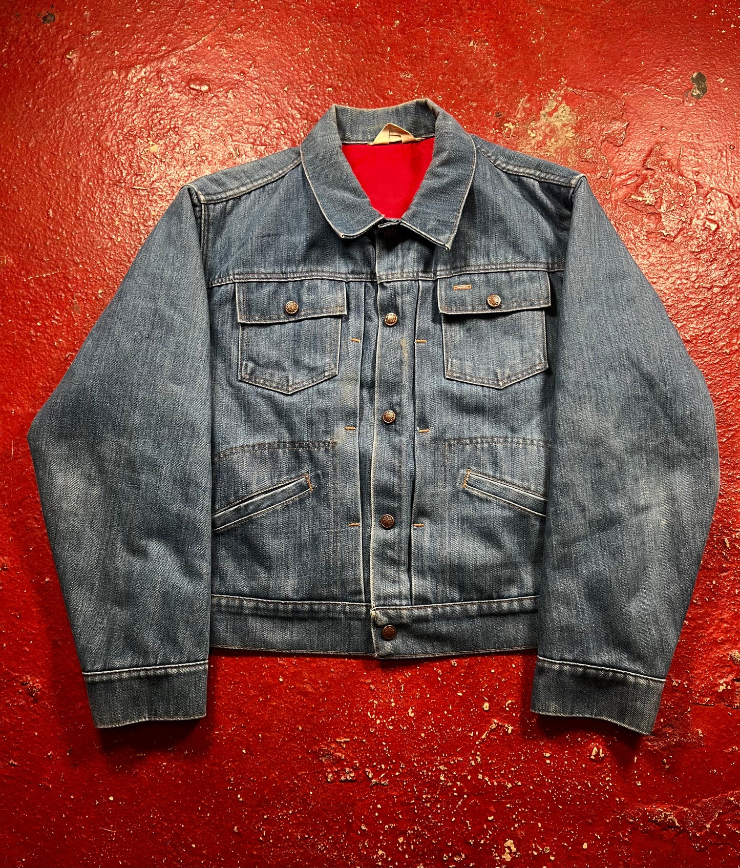 70s JC Penny Indigo Super Denim Jacket