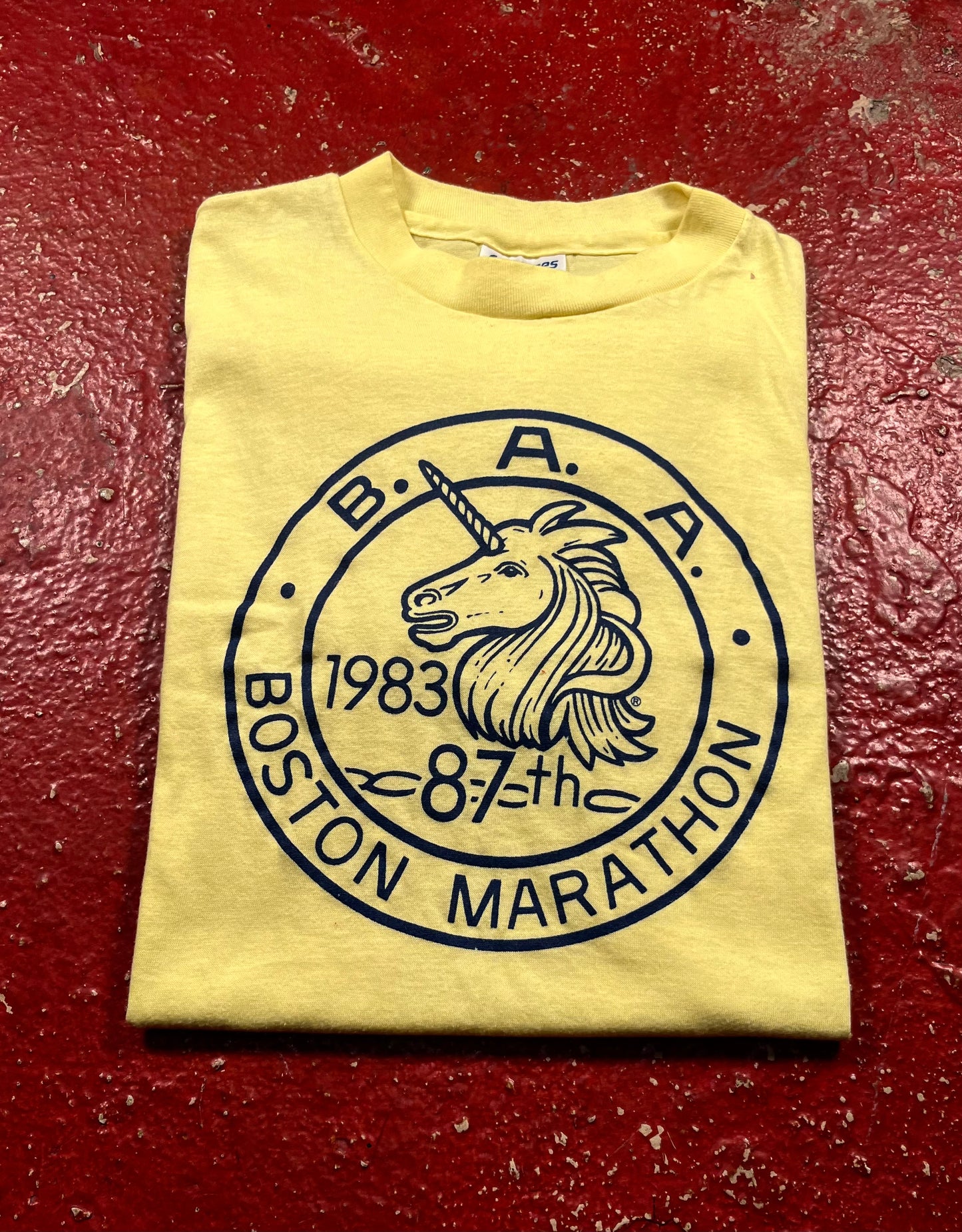 1983 Boston Marathon Tee