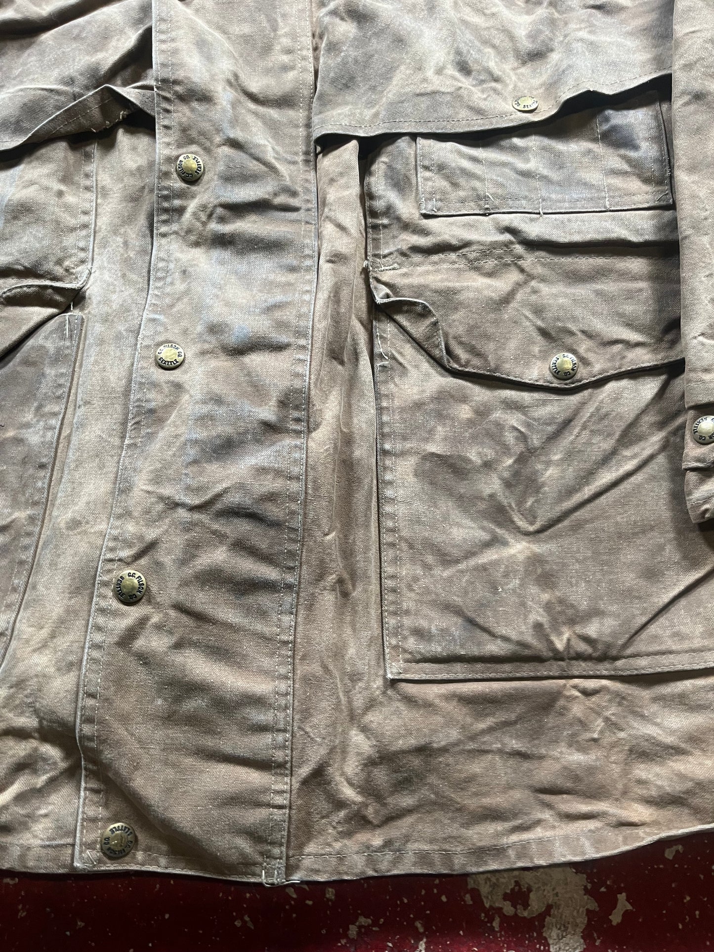 80s Filson Tin Cloth Jacket