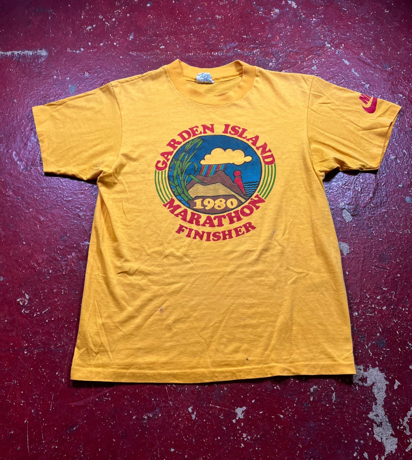 1980 Nike Garden Island Marathon Tee