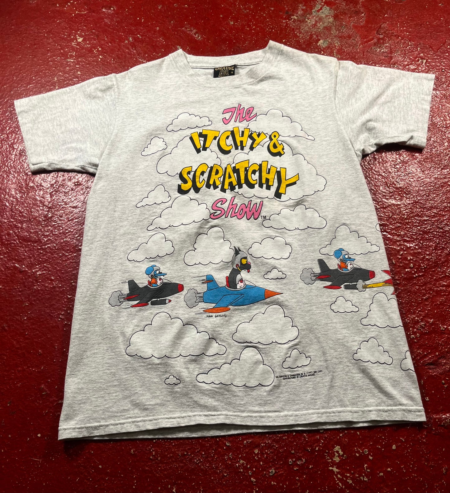 1993 Itchy & Scratchy Tee