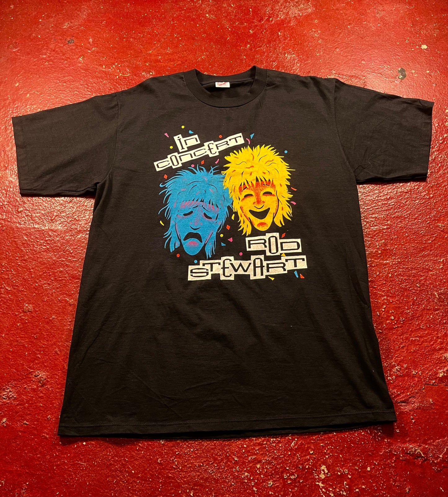 1988 Rod Stewart Out Of Order Tee