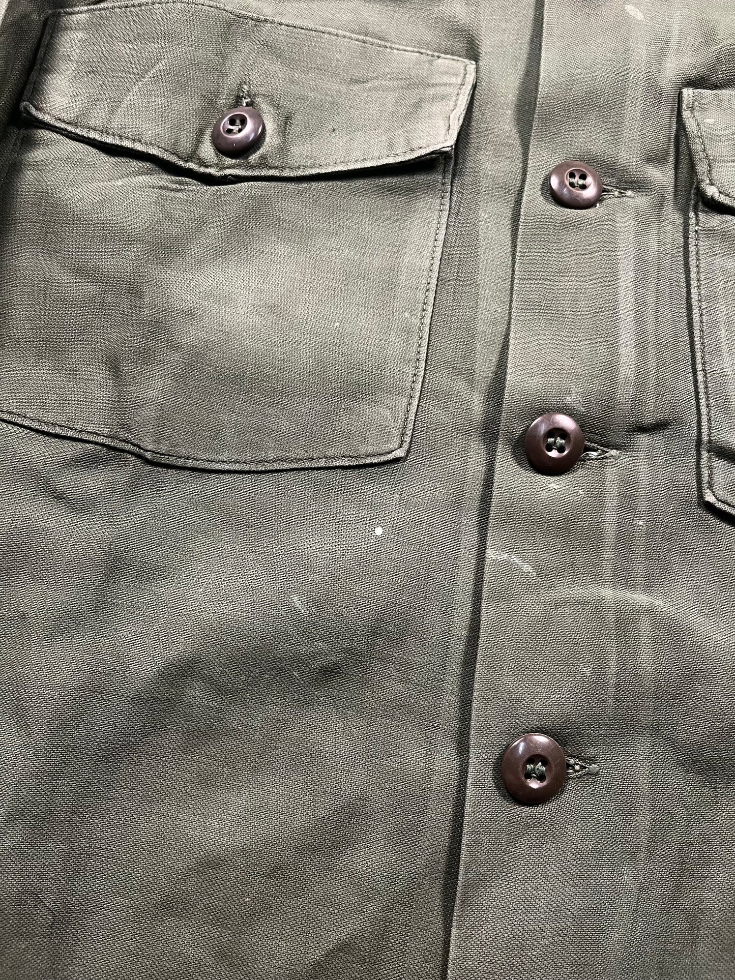 1974 USMC OG 107 Button Up Long Sleeve