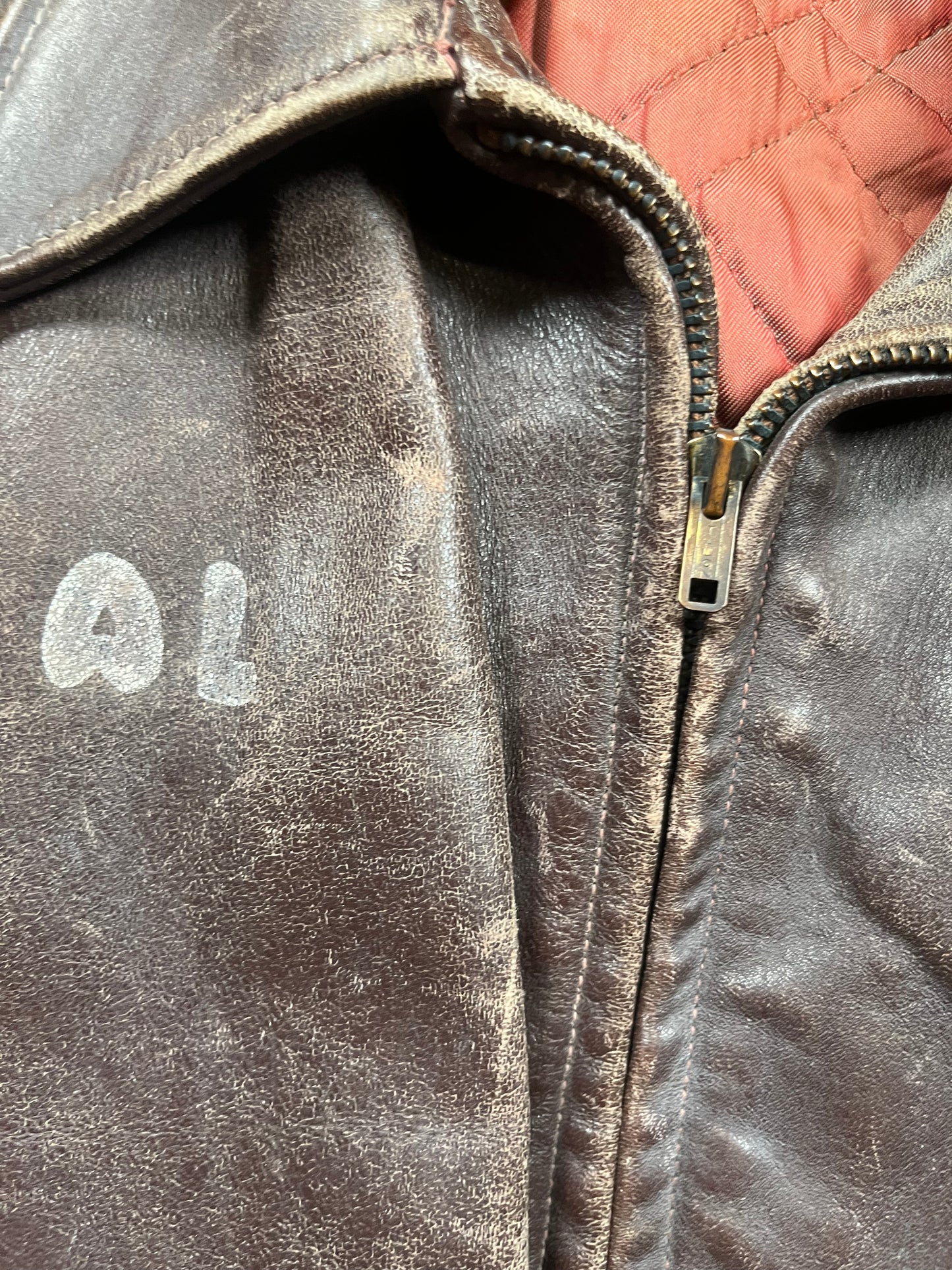 50s Golden Bear Leather Jacket