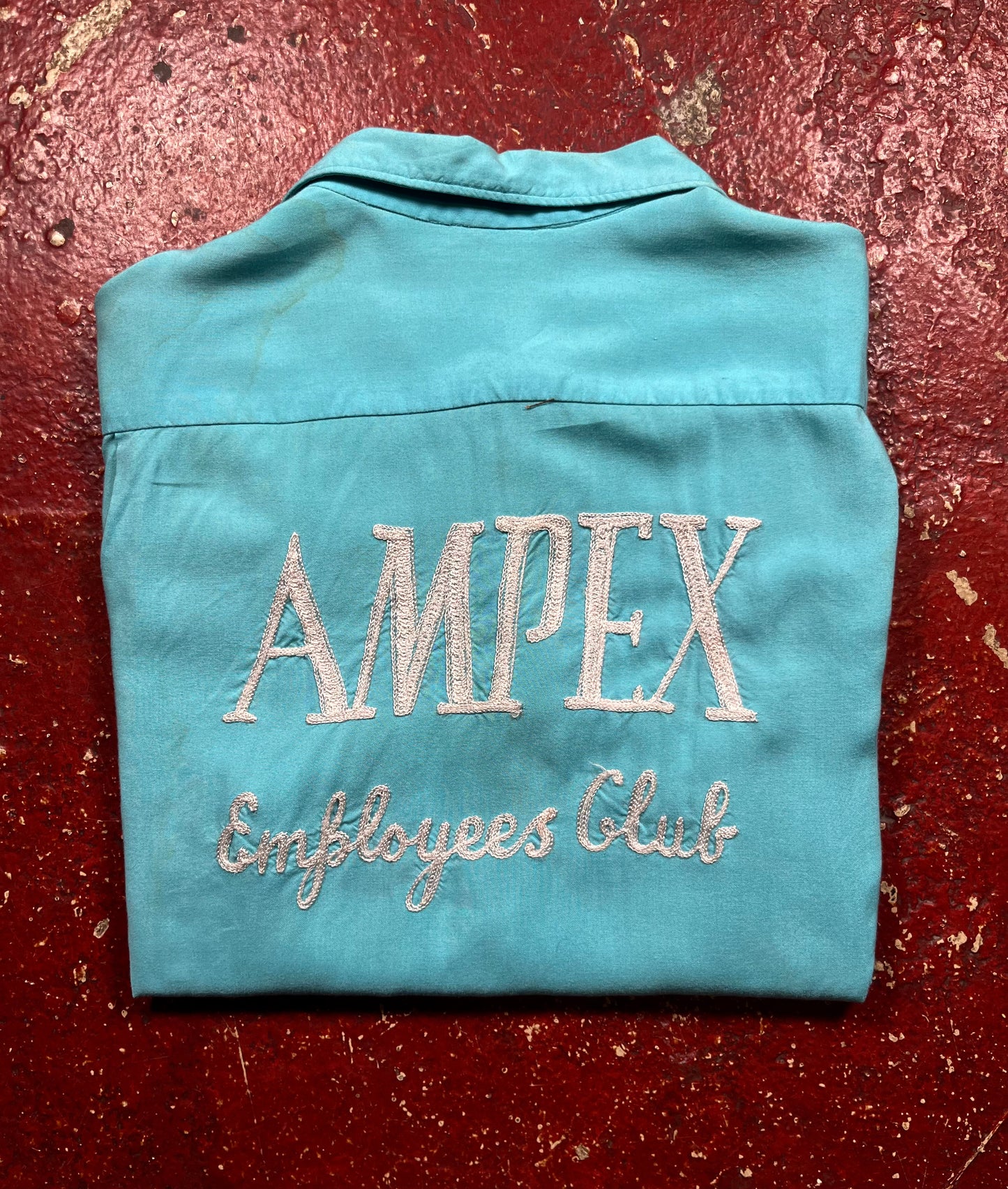50s/60s Ampex Employees Club Bowling Shirt
