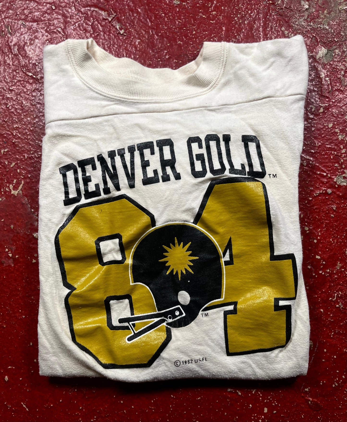 1984 Denver Gold Half Sleeve