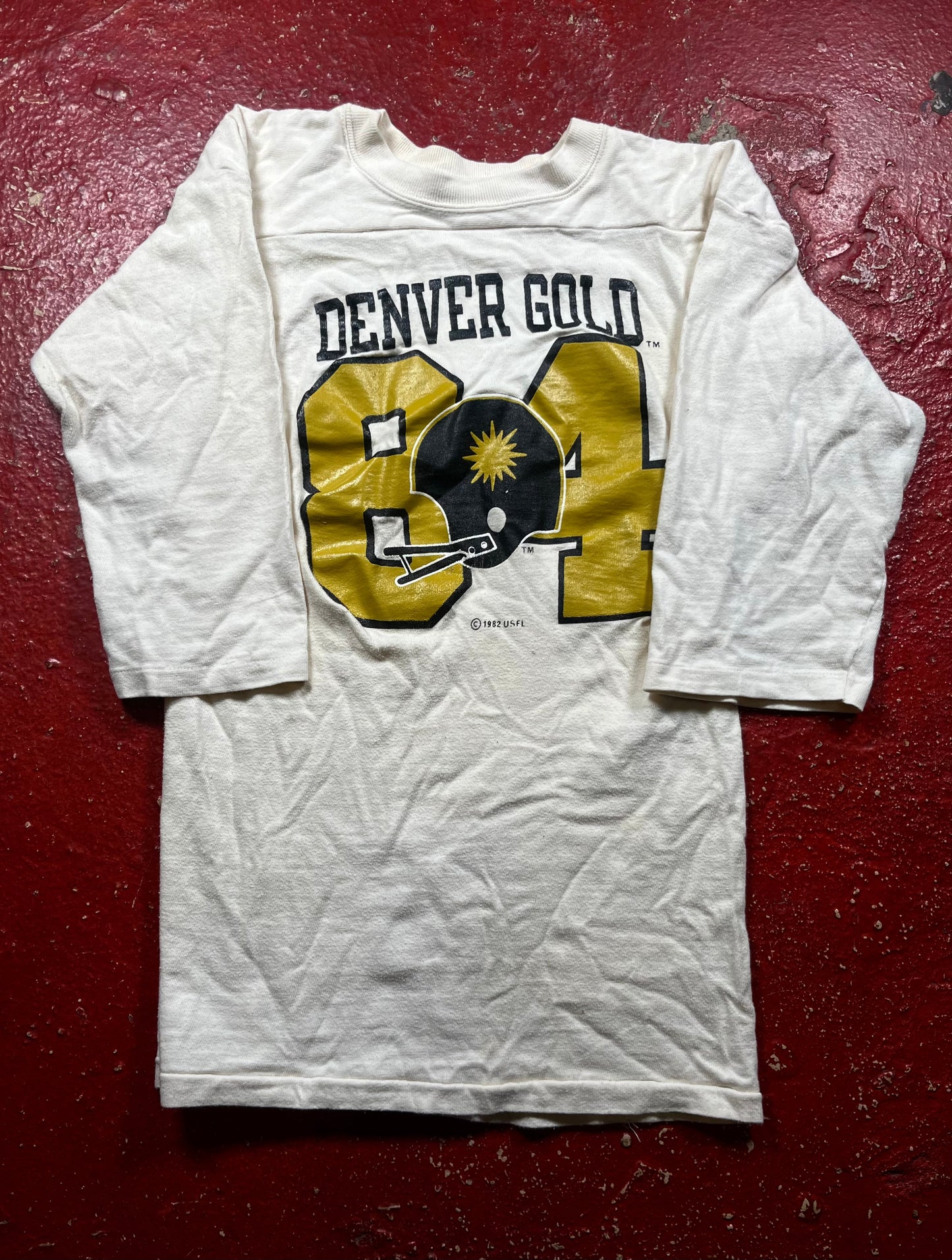 1984 Denver Gold Half Sleeve